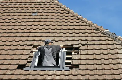 Pose de velux - Ploemel